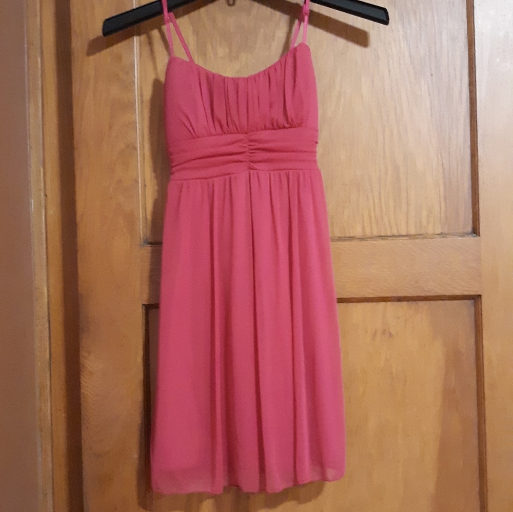 Pink formal dress